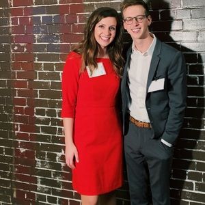 Gorgeous Ann Taylor Red Dress, Worn Once, Small